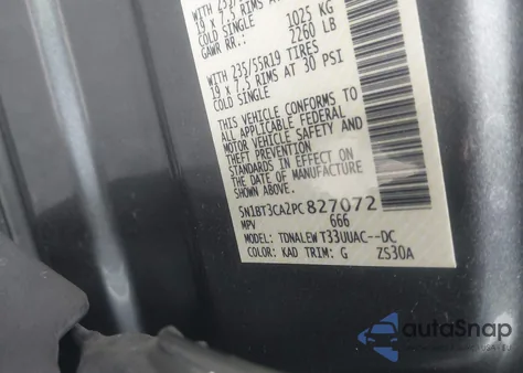 2023 Nissan Rogue Sl Fwd from USA, damaged, VIN 5N1BT3CA2PC827072